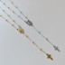 Maria Portrait Cross Tassel Pendant PNecklace 80200299