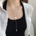 Maria Portrait Cross Tassel Pendant PNecklace 80200299