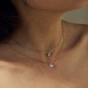 S925 4mm/5mm/6mm/7mm Zirconia Necklace 80200346