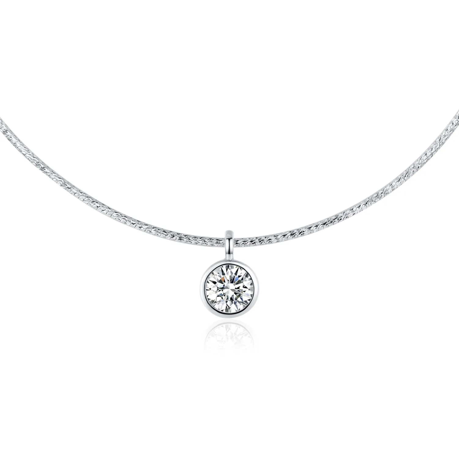 S925 Sparkle Zirconia Choker Necklace 80200370