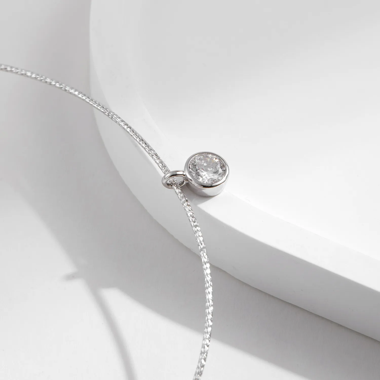 S925 Sparkle Zirconia Choker Necklace 80200370 - image2