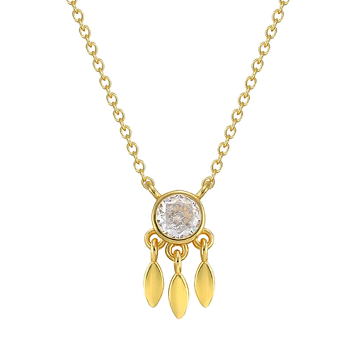 925 Sterling Silver Dreamcatcher Pendant Necklace 80200504