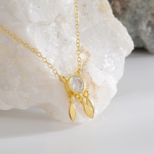 925 Sterling Silver Dreamcatcher Pendant Necklace 80200504