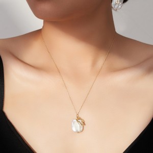 Wholesale 925 Sterling Silver Cross Baroque Pearl Pendant Necklace 80500023 Wholesale 925 Sterling Silver Cross Baroque Pearl Pendant Necklace 80500023