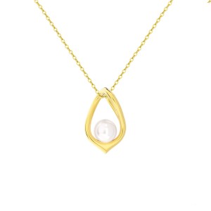 Wholesale 925 Sterling Silver Natural Freshwater Pearl Pendant Necklace 80500038 Wholesale 925 Sterling Silver Natural Freshwater Pearl Pendant Necklace 80500038