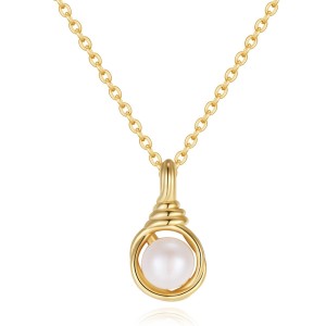 Wholesale 925 Sterling Silver Natural Freshwater Pearl Heart Pendant Necklace 80500041 Wholesale 925 Sterling Silver Natural Freshwater Pearl Heart Pendant Necklace 80500041