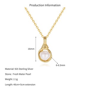 Wholesale 925 Sterling Silver Natural Freshwater Pearl Heart Pendant Necklace 80500041 Wholesale 925 Sterling Silver Natural Freshwater Pearl Heart Pendant Necklace 80500041