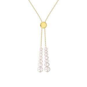 Wholesale 925 Sterling Silver Adjustable Baroque Freshwater Pearl Tassel Necklace 80500044 Wholesale 925 Sterling Silver Adjustable Baroque Freshwater Pearl Tassel Necklace 80500044
