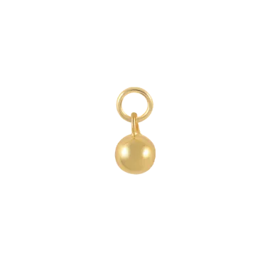 Silver Plain Sphere Pendant 90100016