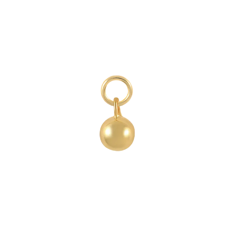 Silver Plain Sphere Pendant 90100016