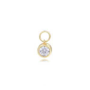 925 Sterling Silver Zirconia Earring Necklace Pendant 90100054