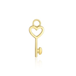 925 Sterling Silver Cute Earring Pendant 90100055