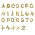 Colorful Zirconia Silver Sterling Letter A Pendant 90200001