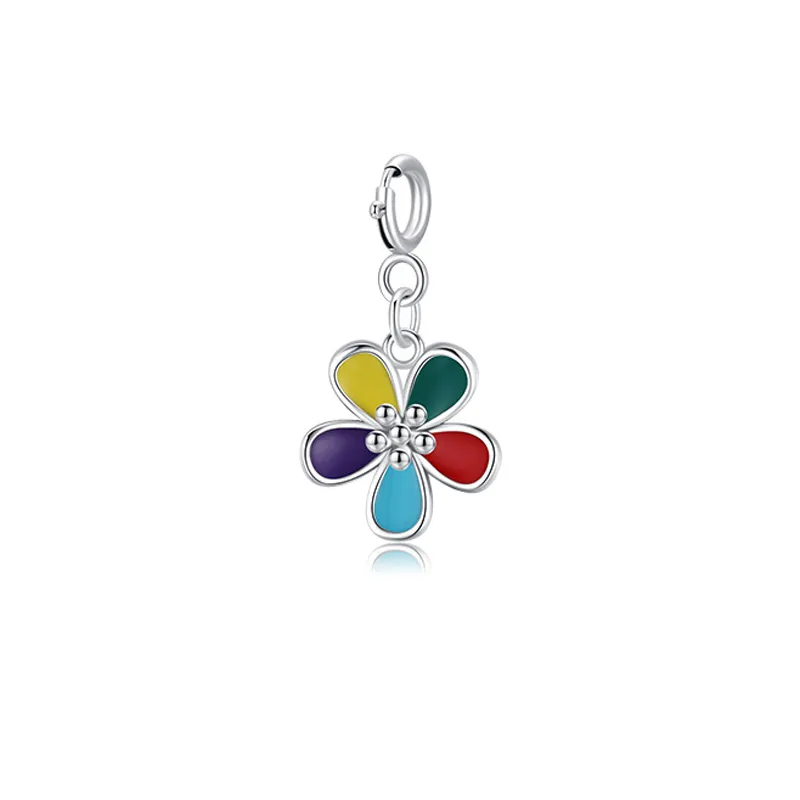 925 Sterling Silver Flower Pendant 90200028