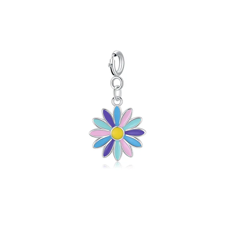 925 Sterling Silver Daisy Pendant 90200031