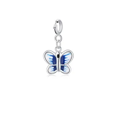 925 Sterling Silver Butterfly Pendant 90200032