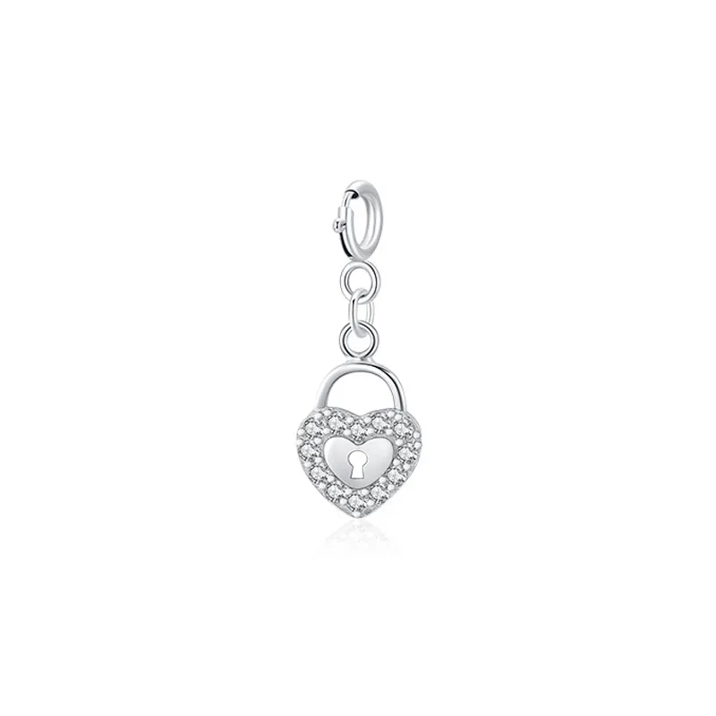 Kids 925 Sterling Silver CZ Heart Pendant 90200035