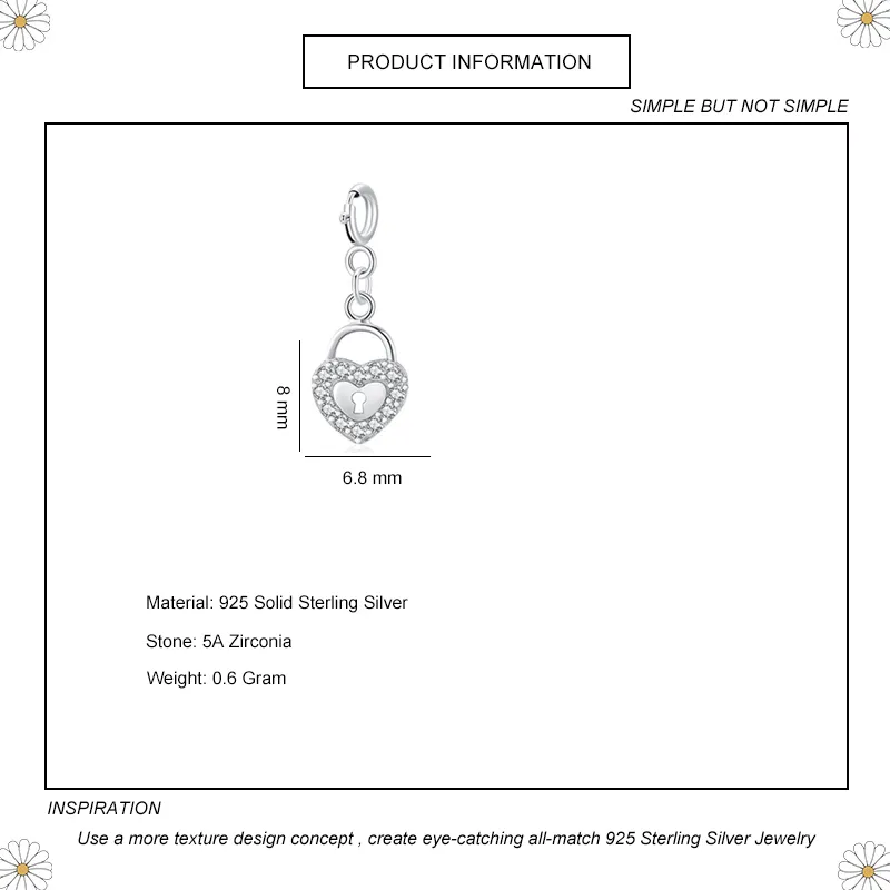 Kids 925 Sterling Silver CZ Heart Pendant 90200035 - image1