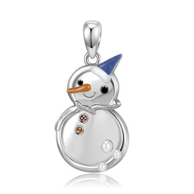 Christmas Snowman Charms Pendants 90200047