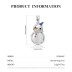 Christmas Snowman Charms Pendants 90200047