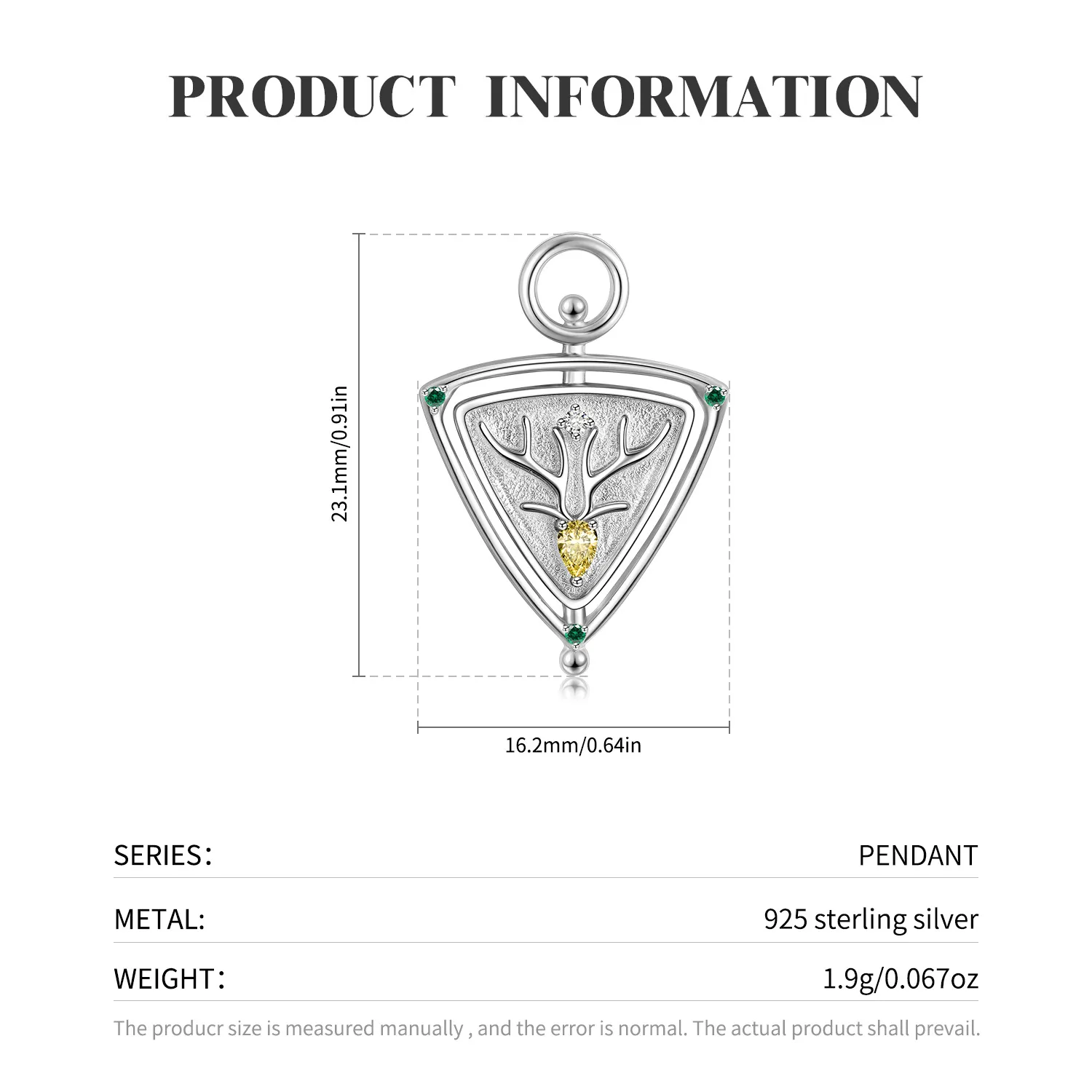 Christmas Antlers Charms Pendants 90200048 - image1