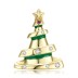 Sterling Silver Zirconia Christmas Tree Pendants 90200051