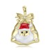 Sterling Silver Santa Charms Pendants 90200053