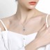 Sterling Silver Crystal Christmas Snowflake Pendants 90200059