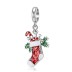 Sterling Silver Christmas Candy Cane Pendants 90200061