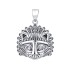 Vintage Zirconia Indian Statue Pendants 90200077