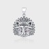 Vintage Zirconia Indian Statue Pendants 90200077