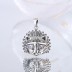 Vintage Zirconia Indian Statue Pendants 90200077