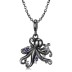 Steampunk Black Octopus Pendants 90200078