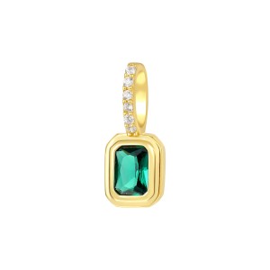 925 Sterling Silver Birthday Stone Zirconia Necklace Pendant 90200082