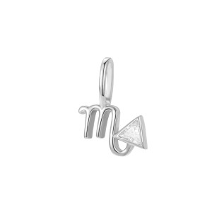 925 Sterling Silver Zirconia Constellation Pendant 90200089