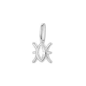 925 Sterling Silver Zirconia Constellation Pendant 90200089