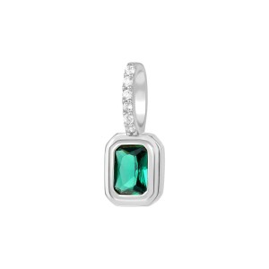 925 Sterling Silver Birthday Stone Zirconia Necklace Pendant 90200083