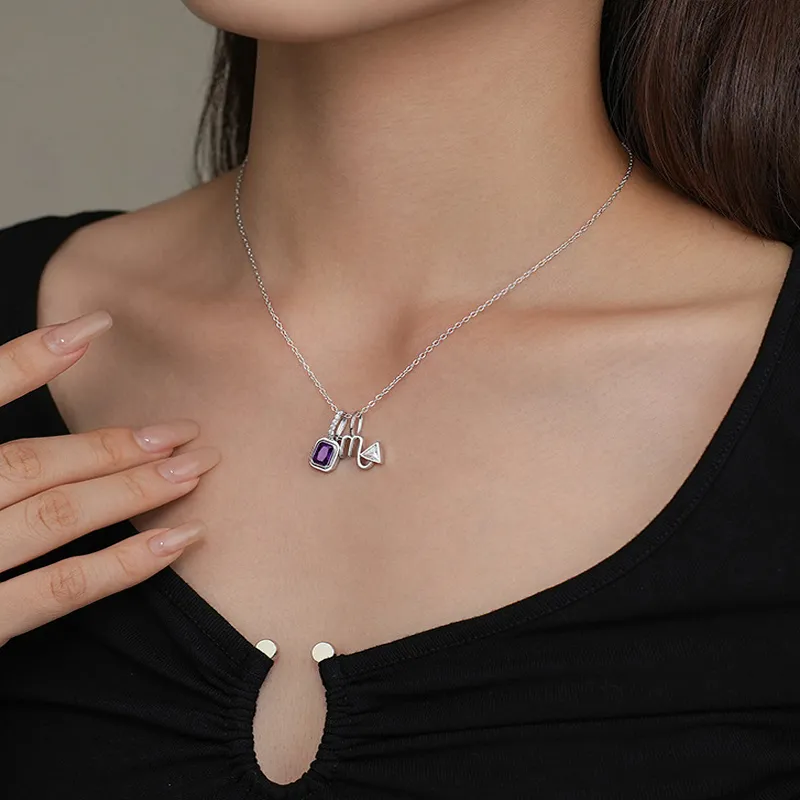 925 Sterling Silver Zirconia Constellation Pendant 90200089 - image6