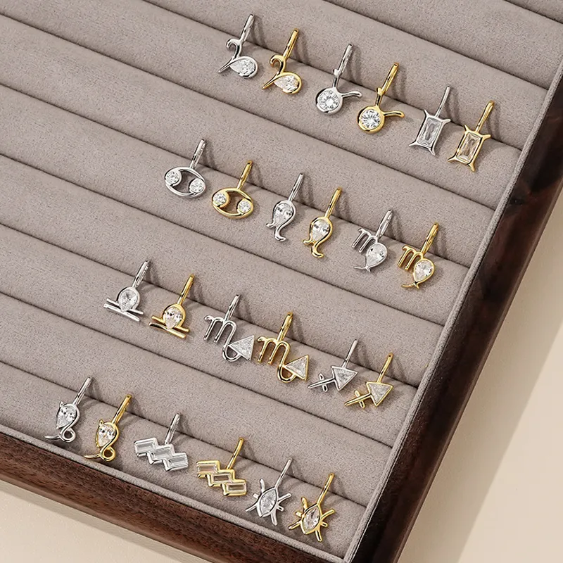 925 Sterling Silver Zirconia Constellation Pendant 90200089 - image5