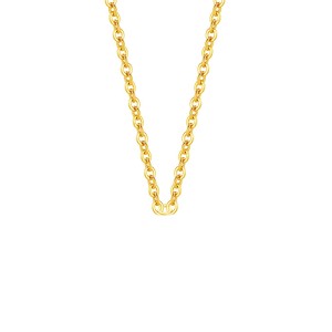 925 Sterling Silver Gold Tone Letter A to Z Pendant 90200092