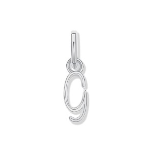 925 Sterling Silver Silver Tone Letter A to Z Pendant 90200093