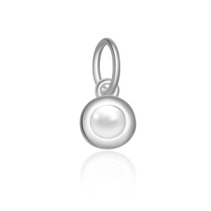 925 Sterling Silver Colorful Zirconia Birthstone Pendant 90200097