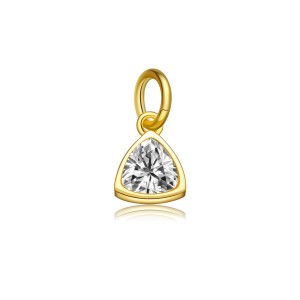 S925 Colorful Zirconia Birthstone Pendant 90200098