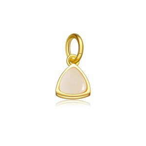 S925 Colorful Zirconia Birthstone Pendant 90200098