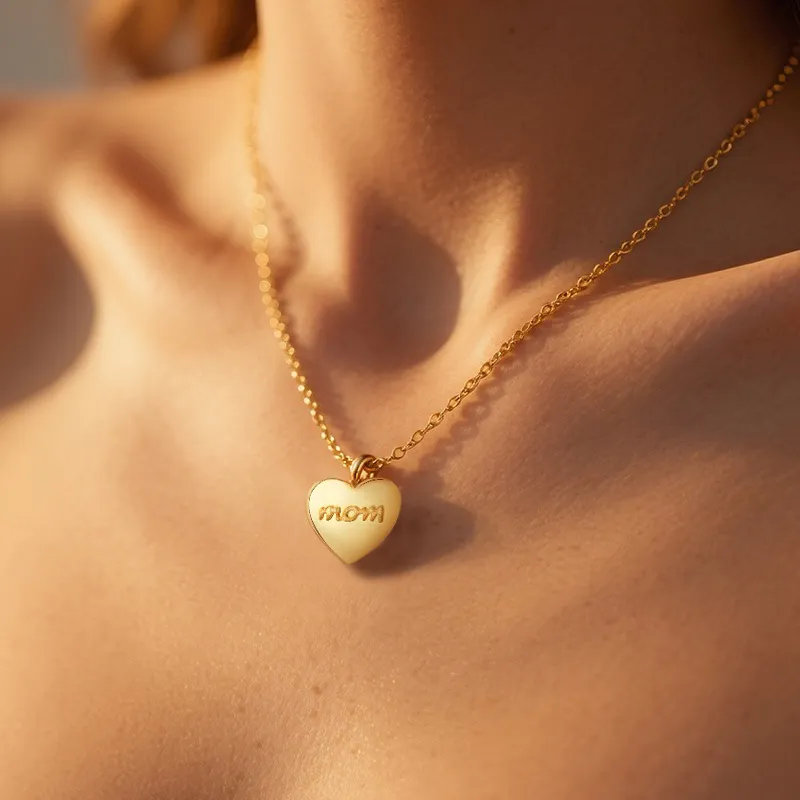 925 Sterling Siver Love Heart Pendant 90200099 - image2