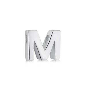 925 Sterling Silver Alphabet Letter Pendant  90200103