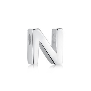 925 Sterling Silver Alphabet Letter Pendant  90200103