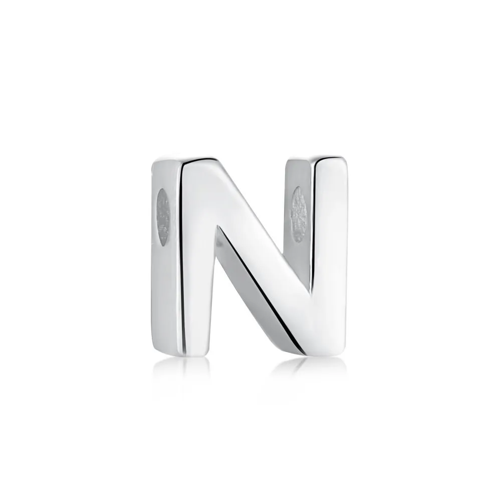 925 Sterling Silver Alphabet Letter Pendant  90200103 - image4