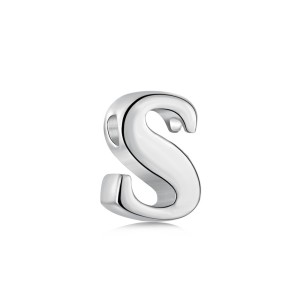 925 Sterling Silver Alphabet Letter Pendant  90200103