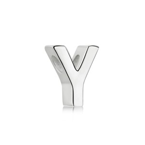 925 Sterling Silver Alphabet Letter Pendant  90200103